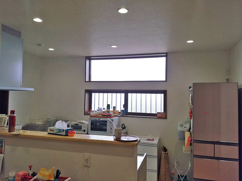 建築 施工例 リフォーム施工後 キッチンの写真