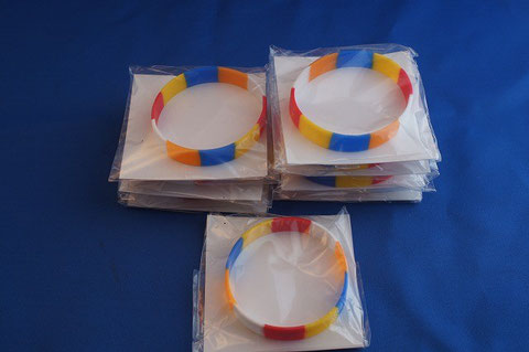 #23 Buddhist Color Bracelets donated by Rev. Masatoki Hamada