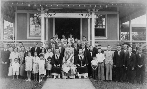 Acting Abbot Kubokawa's Visitation, July 3, 1937