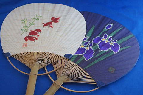 #19 Japanese Bamboo Fan donated by Rev. Kodo Tanaka