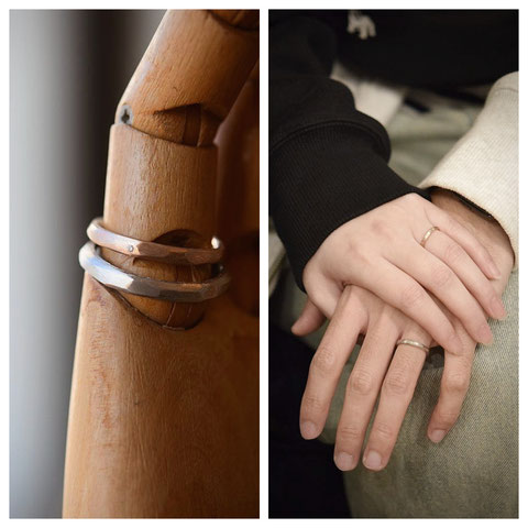 旭川市　K様ご夫妻の結婚指輪