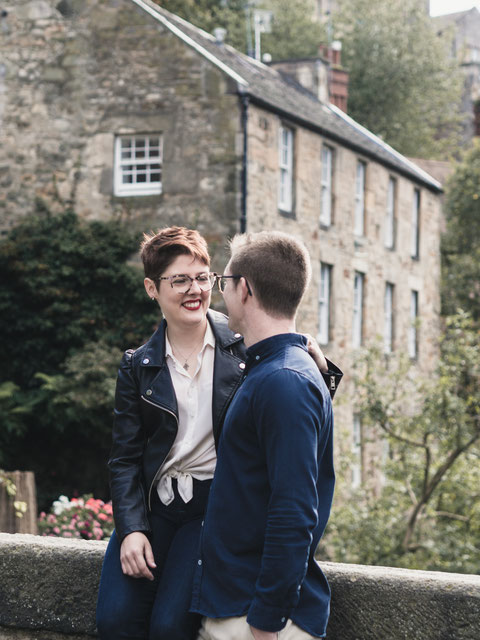 edinburgh prewedding couple photography shoot