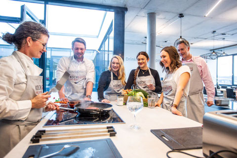 Events in der Kochsuite Freiburg Innenraum Bewirtung
