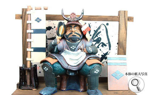 戦国武将人形 - 遠州森町一宮の創作陶芸工房アートファーム
