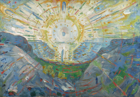 Die Sonne, 1912, Öl auf Leinwand. Foto: (c) Kunstsammlung NRW