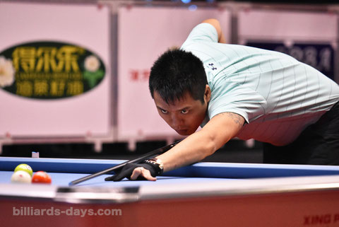 優勝：張榮麟　※写真は2018 China Open