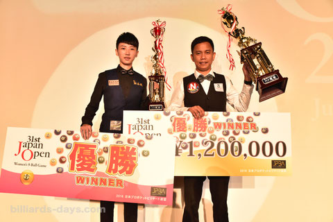 2018 Japan Open winners