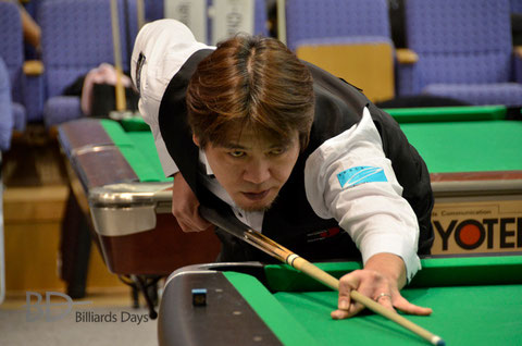 ※2013年全日本選手権（ポケットビリヤード）にて