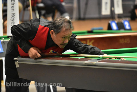 Efren Reyes 　※写真は2017年全日本選手権にて