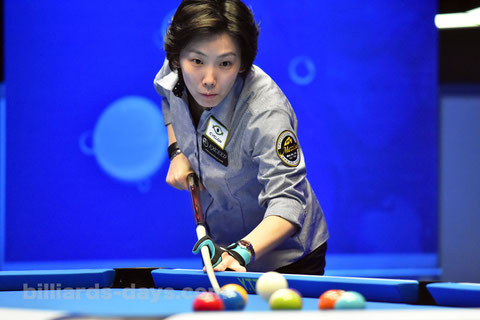 Chihiro Kawahara won 3rd Prize of 2016 Amway 9-ball Championship