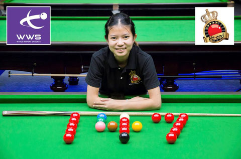 Nutcharut Wongharuthai　photo courtesy of World Women’s Snooker