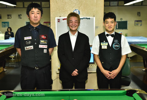 決定戦のレフェリーは第39期の名人、田中雅明！（現JPBA）