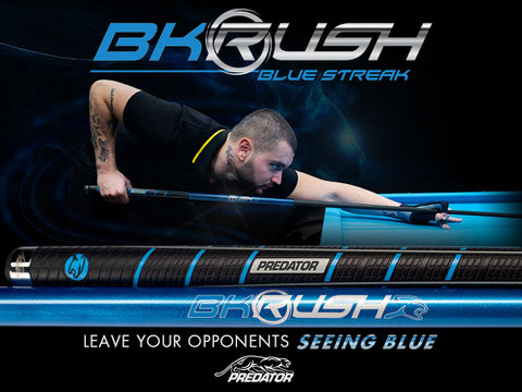 BD〉今度は「青」! PREDATORブレイクキュー『BK RUSH BLUE BD〉今度は「青」! PREDATORブレイクキュー『BK RUSH BLUE