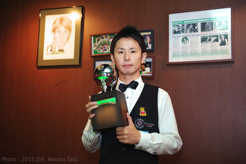 2015 Winner Tetsuya Kuwata 桑田哲也