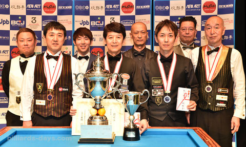 2018 prize winners of All Japan 3C.