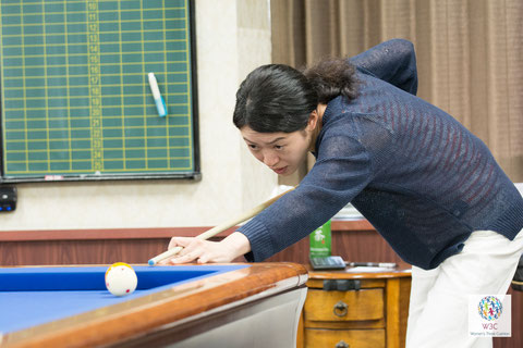 優勝：肥田緒里恵　©2017 Carom Seminar