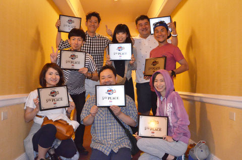 9ボールで5位タイのSnack Makonチーム