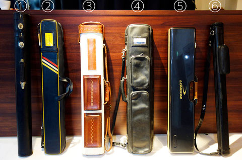 O Takeshima's cue case collection, part 1