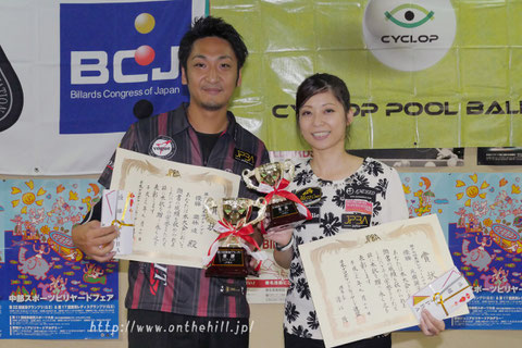 Toru Kuribayashi & Reiko Motohiro won Tokai Grand Prix 2017