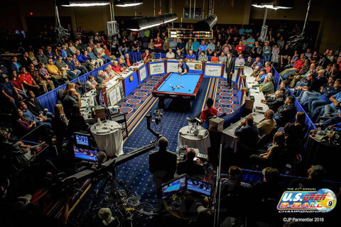 Photo Courtesy of U.S. Open 9-ball Championships & JP Parmentier