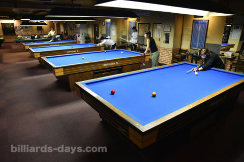 Held at Billiards Club KOBAYASHI in Tokyo.