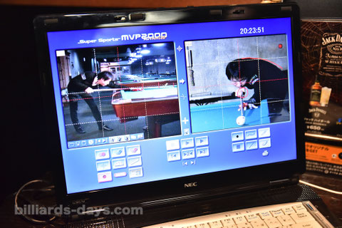 赤狩山幸男プロの解析データ