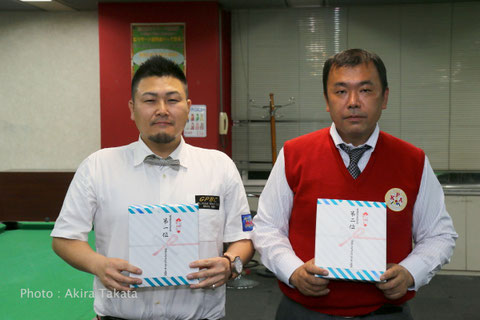 西日本代表になった木村選手（左）と増田選手