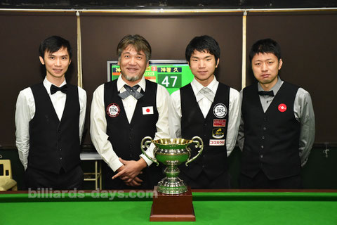 BD〉16歳・神箸渓心、『スヌーカージャパンオープン』初優勝 BD〉16歳・神箸渓心、『スヌーカージャパンオープン』初優勝