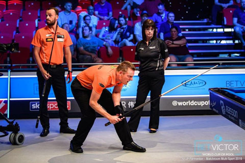 オランダ（M・ビスタボシュ&N・フェイエン） © JP Parmentier - Matchroom Multi Sport 2019