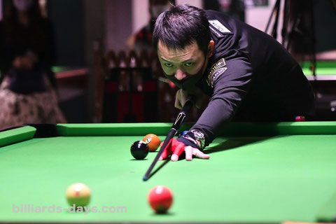 Yukio Akagariyama won JPBA Grand Prix East 2020 Billiards ROSA Round (non-ranking).