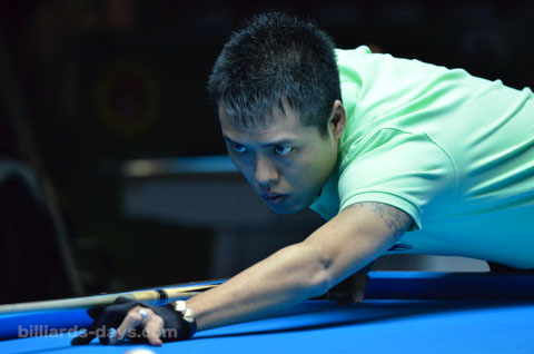 Runner-up 張榮麟　　※写真は2015世界選手権