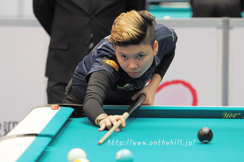 Chezka Centeno won 2016 Asian Junior 9-ball Championship Girls Div.