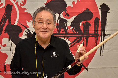 Kenji Nagaya with Adam Japan Shaft SB EX.