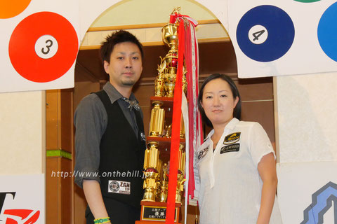 Naoyuki Oi won 2015 Hokuriku Open & Miyuki Kuribayashi won 2015 Hokuriku Ladies Open