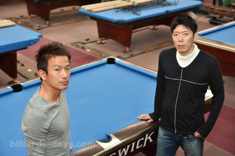Mitsuaki Itsuno (left) & Daisaku Nishijima (right)
