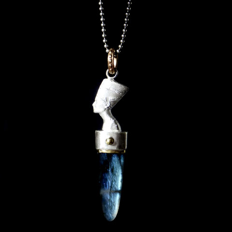 Talisman Labradorit Nofrete Unikat - one of a kind 
