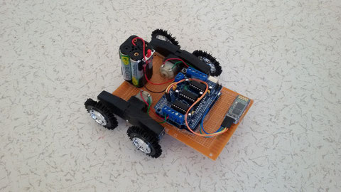 Arduino ve Andorid ile Sesle Kontrol Edilen Robot 