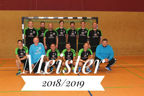 Meister 2018/2019. Nicht mehr einzuholen. 