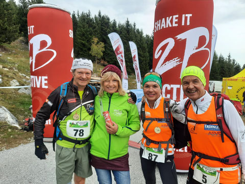 2B Schöckl Rucksacklauf am 26.10.2021 - Margit und Franz Hirtzy