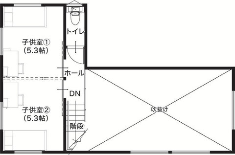2階　平面図