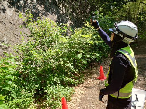 地上風速の計測