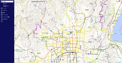 ドローン探知システム「Drone ID Tracker」 操作イメージ