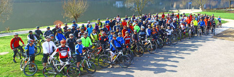Benefiz-MTB-Tour - 129 Mountainbiker