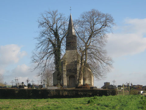 l'église St Aubin d'Eaucourt-sur-Somme (XVIe)