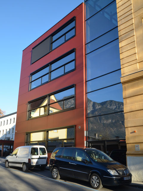 Beschattung westseitig
