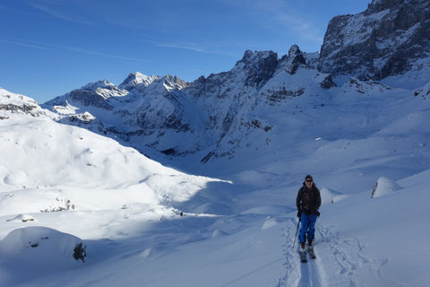 Skitour, Hoch Fulen, Brunnital, Unterschächen, Klausenpass, Gross Ruchen Nordwand, Gross Windgällen, Nordwand
