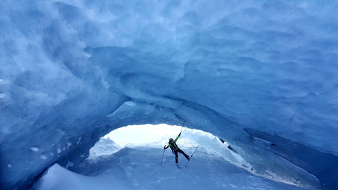 Skitour, Schweiz, Tiefenstock, Tiefensattel, Klettersteig, Gletschertor, Tiefengletscher, Galenstock, Chli Bielenhorn, Furka, Realp, Albert-Heim-Hütte, Hotel Tiefenbach, Tagestour, Tagesskitour, Tiefenstock an einem Tag, Gotthard, Andermatt