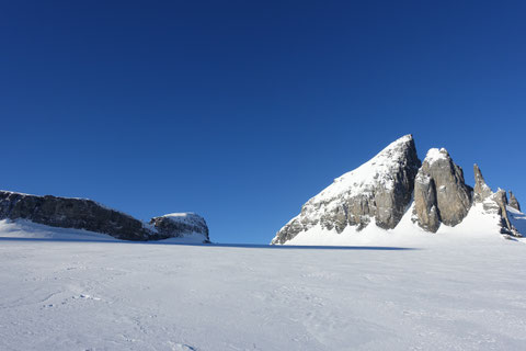 Skitour, Chli Spannort, Gross Spannort, Krönten, Kröntenhütte, Glatt Firn