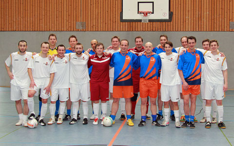 Ein Erfolg der Freundschaft: Erster internationaler Vergleich mit unseren Gästen der 8. Mannschaft von "Futsal Olympia Haarlem" (FOH 8)(Foto: Galkova)