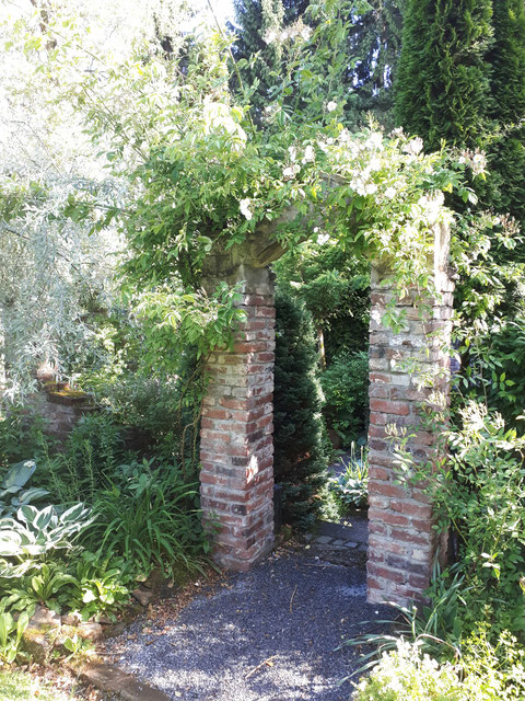 Eingang in den Klostergarten